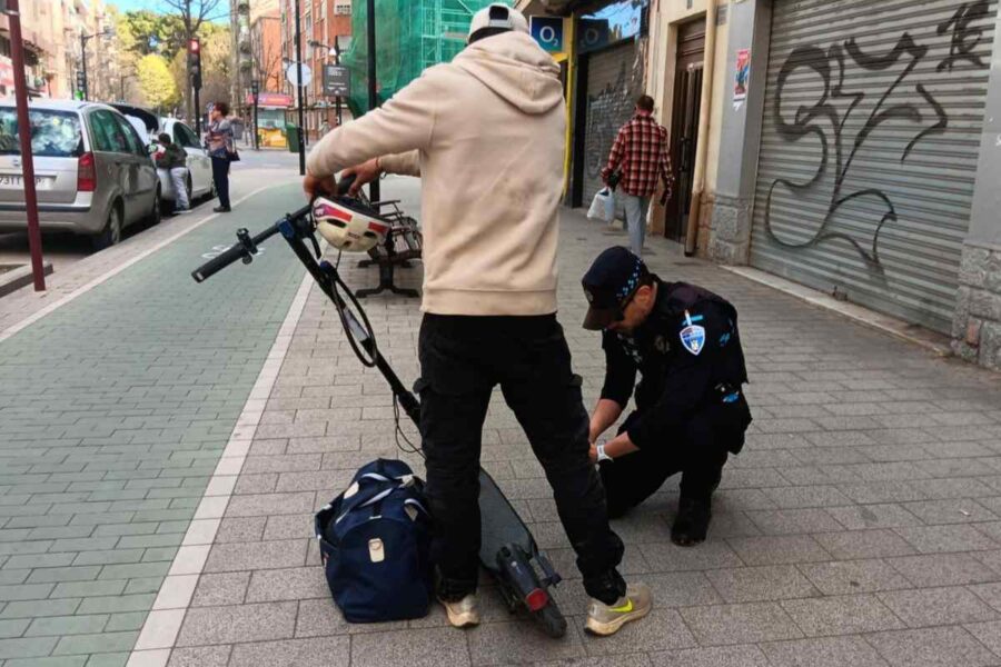 La Policía Local de Albacete ha requisado 173 patinetes eléctricos y ha puesto 325 denuncias