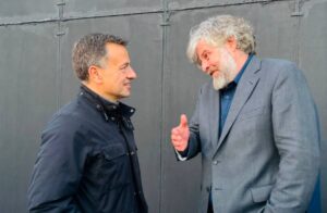 El alcalde de Albacete, Manuel Serrano y Raúl Cimas.
