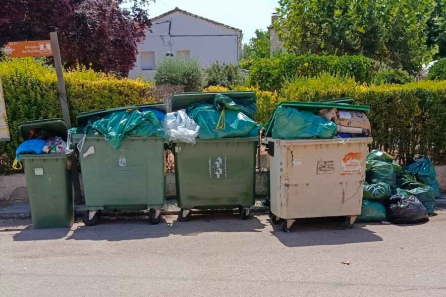 Varios pueblos de la Serranía de Cuenca denuncian «deficiencias» en la recogida de basuras