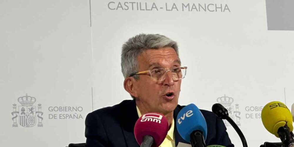 El delegado del Gobierno en Castilla-La Mancha, José Pablo Sabrido.
