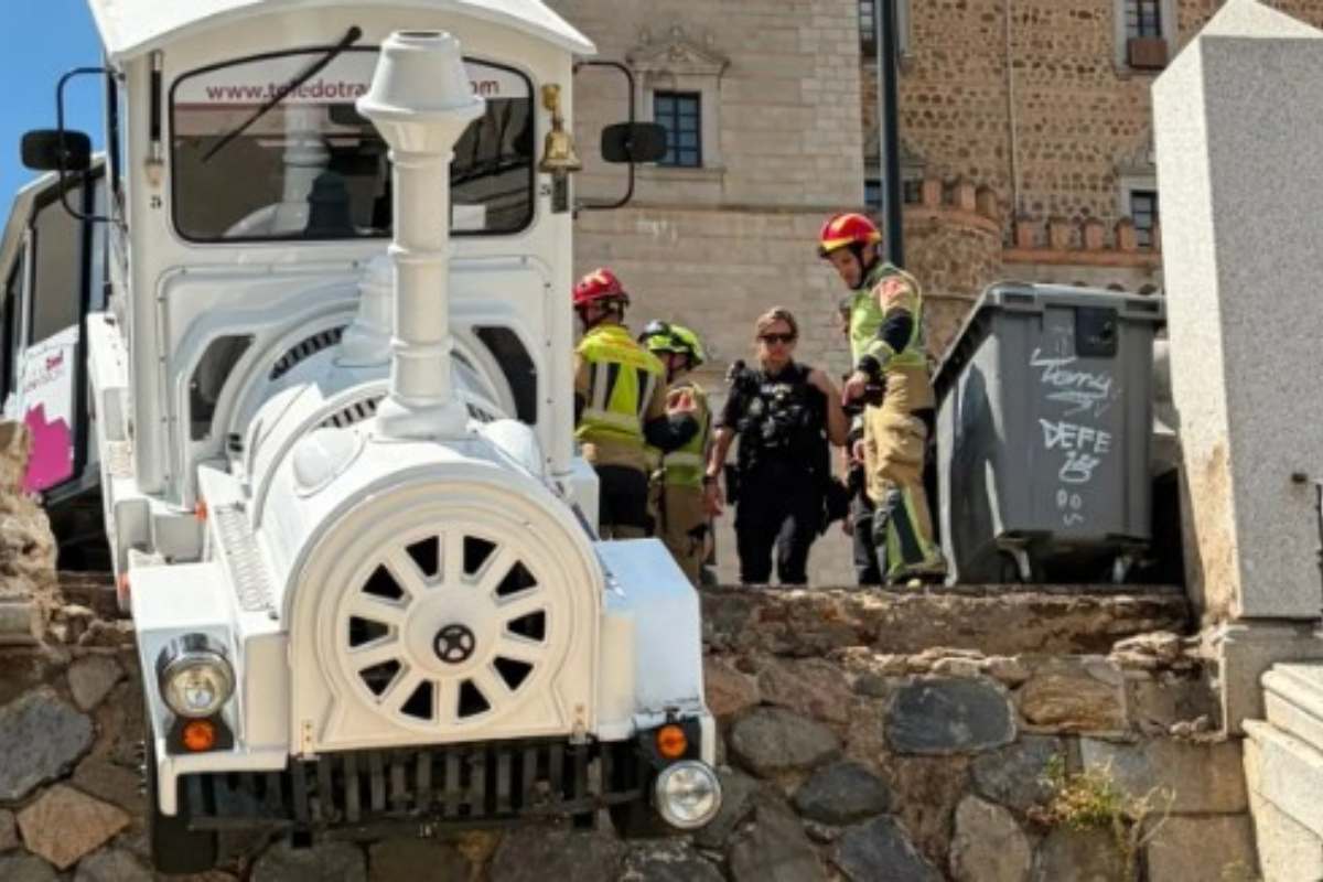 Se investigan las causas del siniestro. Foto: Bomberos del Ayuntamiento de Toledo.