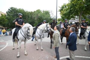 Visita al dispositivo de seguridad de la Feria de Albacete 2026