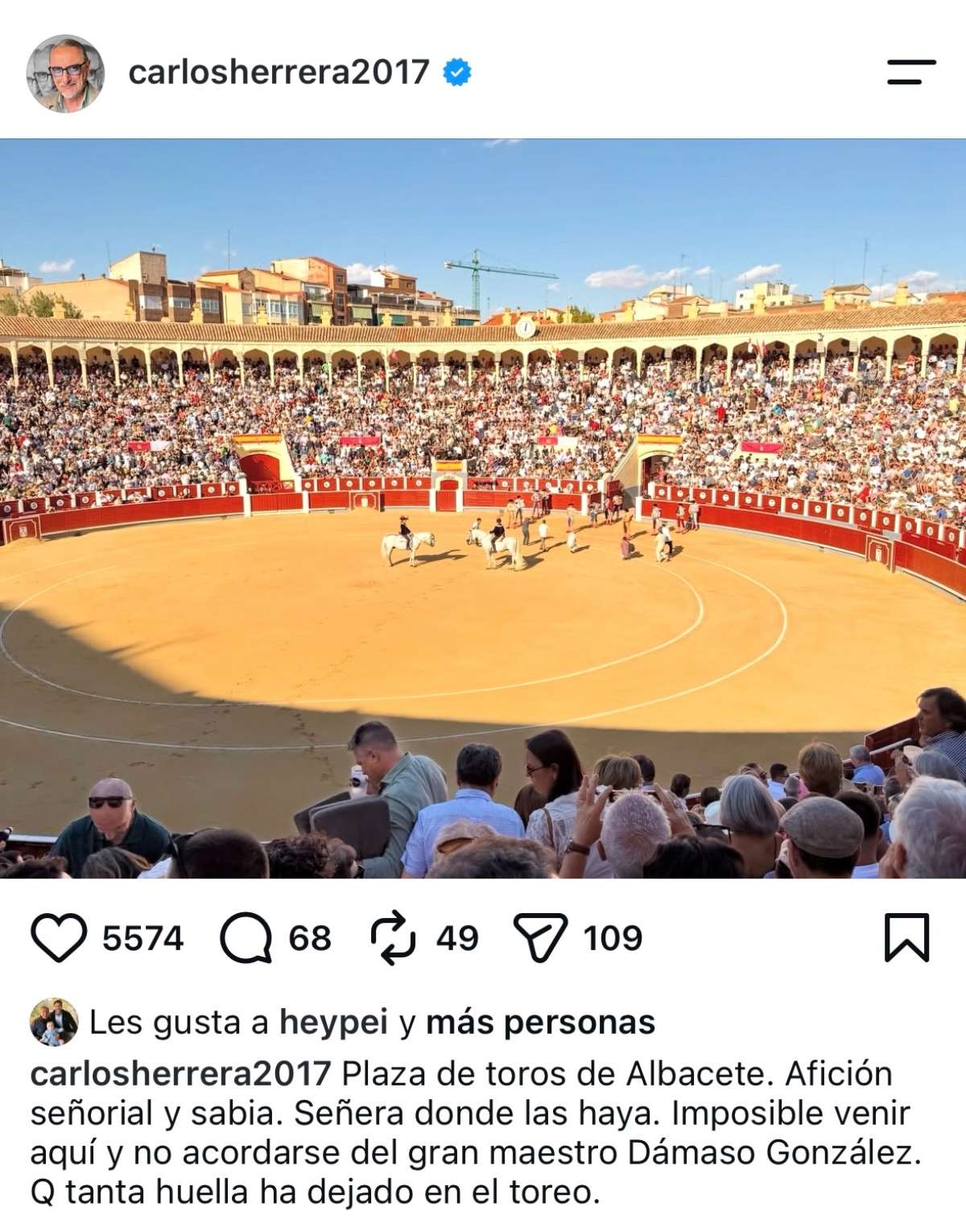 Las caras más famosas que se han dejado ver por la Feria de Albacete 2026 — imagen 2