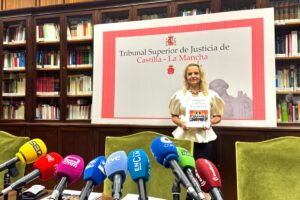 La presidenta del Tribunal Superior de Justicia de CLM presenta la memoria judicial de 2025. Foto: Elena Valero