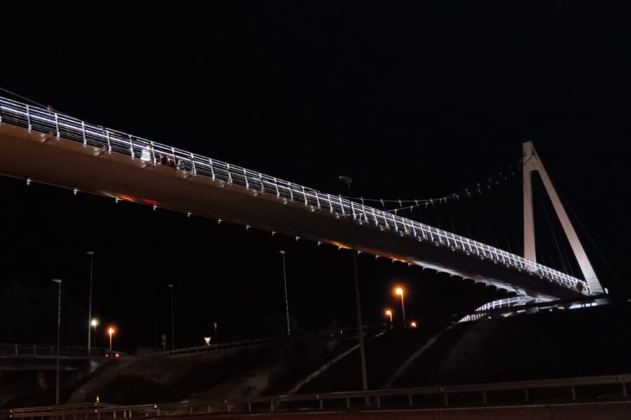 Dos actos vandálicos dejan sin luz la pasarela Ciudad Real-Miguelturra: la Junta vuelve a repararla