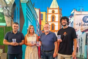 Presentación de la campaña en la Feria de Albacete: ‘Cero agresiones sexuales infinita diversión. Respeta mi vaso’