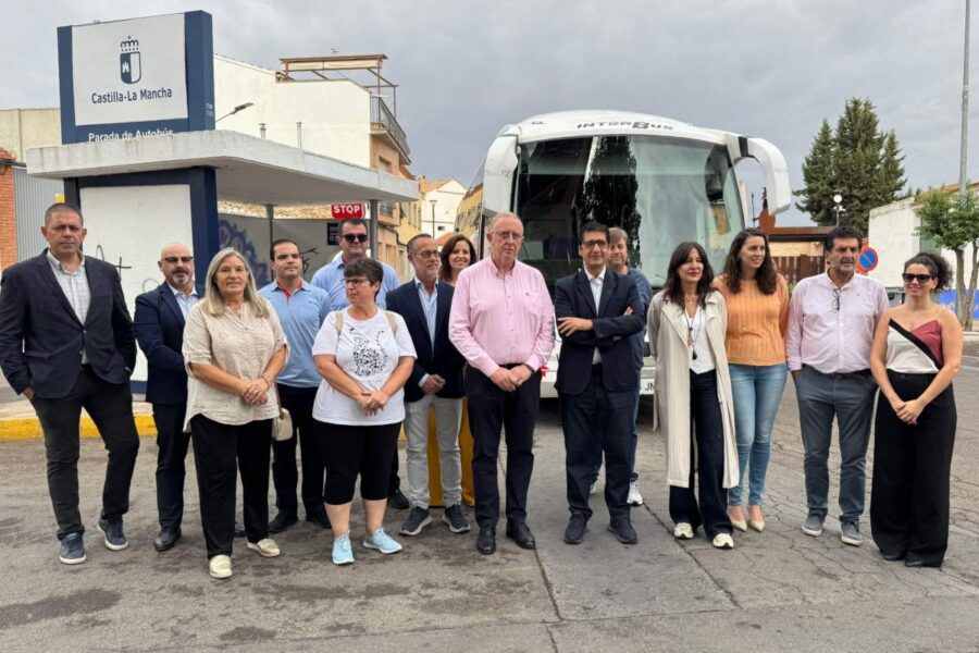 Carrión suma nuevas conexiones en autobús con Ciudad Real para trabajadores, estudiantes y ocio