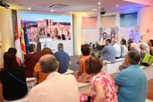 Patricia Franco en la octava edición del Gastro Experiencia de Culinaria en la Feria de Albacete