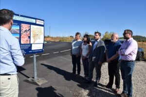 Visita a la remodelación de las variantes de Pozohondo y Tarazona de La Mancha (Albacete)