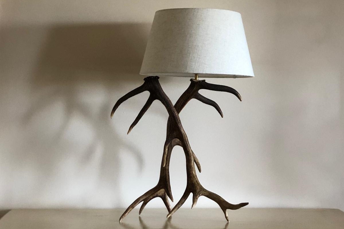 Una de las lámparas creadas por Montagne Atelier