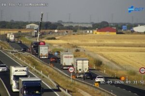 Accidente Almadrones Foto: DGT