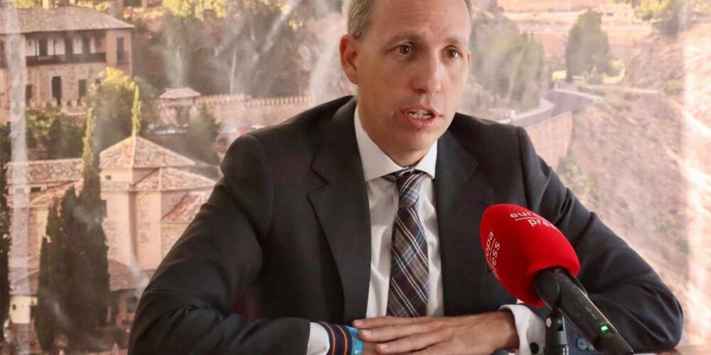 El vicepresidente segundo de Bienestar Social, Familia y Juventud de la Diputación de Toledo, Daniel Arias.