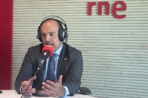 El presidente de las Cortes de Castilla-La Mancha, Pablo Bellido