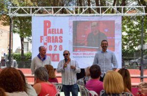 Pablo Bellido en la paella del PSOE de Guadalajara