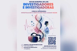 Cartel Noche Europea de los Investigadores e Investigadoras
