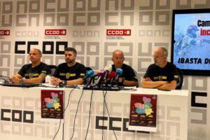 Rueda de prensa de CCOO C-LM