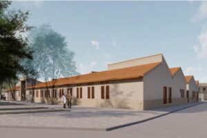 Imagen del futuro centro de salud de Herencia.