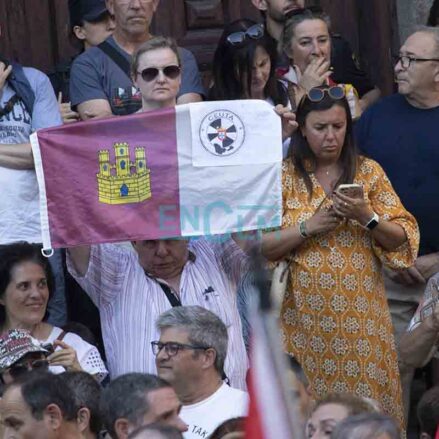 En imágenes, la masiva concentración de Toledo por Ceuta: 6.000 personas, según el ayuntamiento — imagen 7
