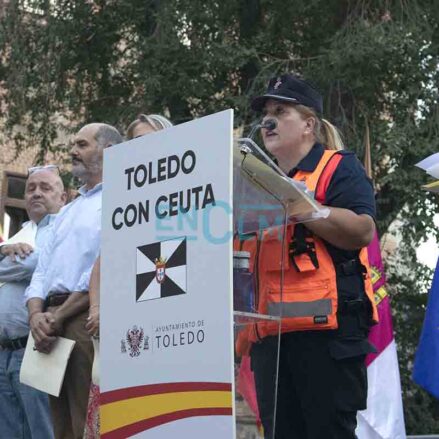 En imágenes, la masiva concentración de Toledo por Ceuta: 6.000 personas, según el ayuntamiento — imagen 32