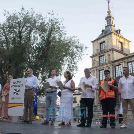 En imágenes, la masiva concentración de Toledo por Ceuta: 6.000 personas, según el ayuntamiento — imagen 2