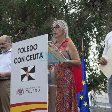 En imágenes, la masiva concentración de Toledo por Ceuta: 6.000 personas, según el ayuntamiento — imagen 20