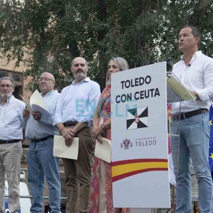 En imágenes, la masiva concentración de Toledo por Ceuta: 6.000 personas, según el ayuntamiento — imagen 9