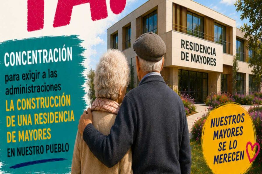 4.000 firmas y ahora a la calle: La Puebla de Montalbán (Toledo) se moviliza por una residencia de mayores