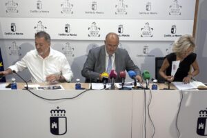 Rueda de prensa de presentación del proyecto para el Hospital Virgen de la Luz. Foto: Europa Press