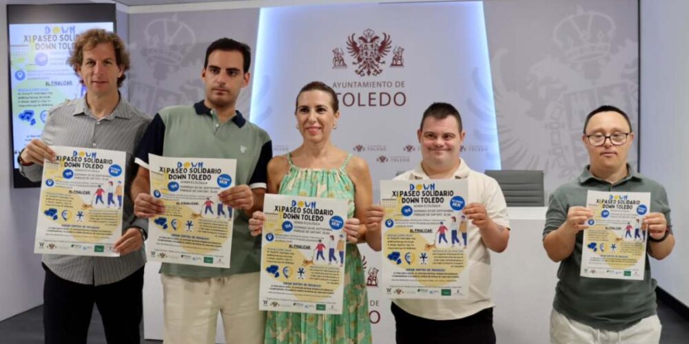 Presentación del XI Paseo Solidario de Down Toledo.