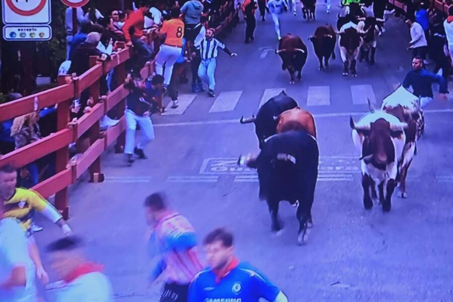 Guadalajara cierra su segundo encierro con dos corredores con contusiones leves por caídas