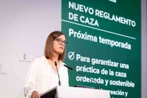 La consejera portavoz del Gobierno de Castilla-La Mancha, Esther Padilla.