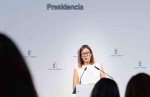 La consejera portavoz del Gobierno de Castilla-La Mancha, Esther Padilla.