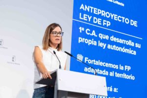 La consejera portavoz del Gobierno de Castilla-La Mancha, Esther Padilla.