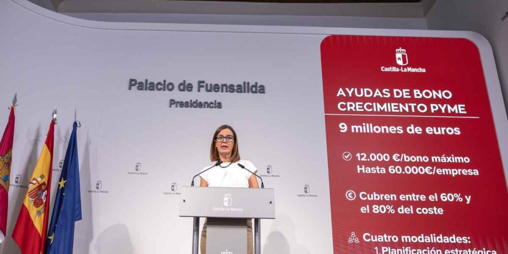 La consejera portavoz del Gobierno de Castilla-La Mancha, Esther Padilla.