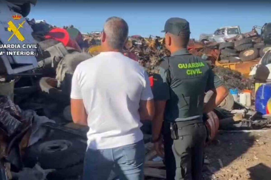 Intervienen 37 kilos de cable de cobre en La Sagra (Toledo) que había sido robado
