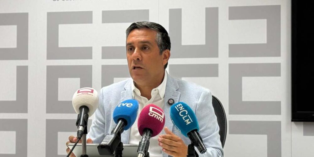 El secretario general de CCOO en Castilla-La Mancha, Javier Ortega