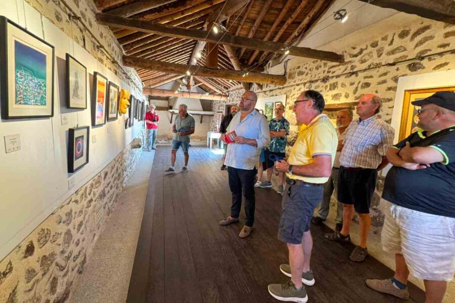 Santa María de Melque, punto de encuentro del arte internacional con la exposición ‘Mar interior: conexión atlántica’