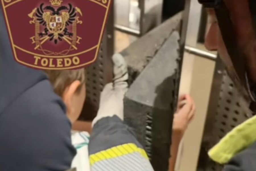 Vídeo | ¿Cómo fue el rescate de un niño atrapado en una valla en Luz del Tajo en Toledo ?