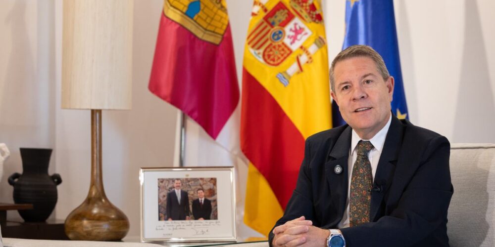 El presidente de Castilla-La Mancha, Emiliano García-Page.