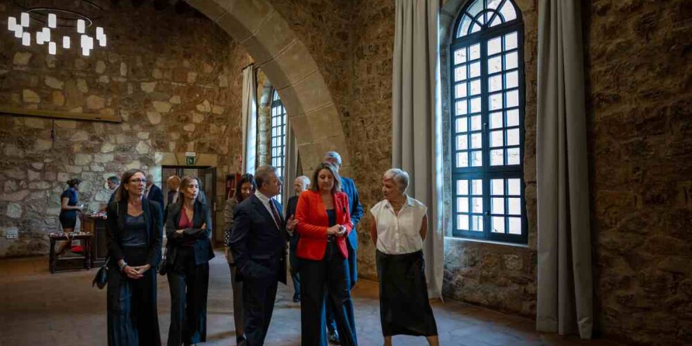 Page, en Sigüenza en la entrega de los Premios regionales de Turismo.