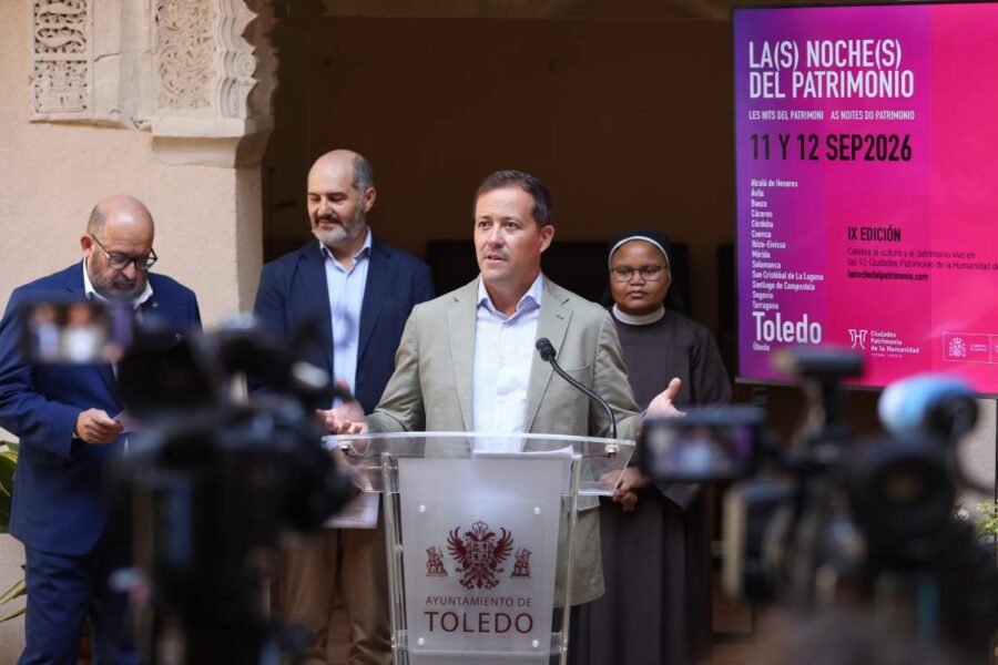 Toledo estrena dos «Noches del Patrimonio» con 50 espacios históricos abiertos: programación y cómo reservar
