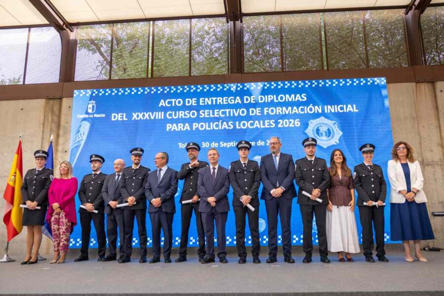 La primera piedra de la Escuela de Protección Ciudadana de CLM, antes de fin de año