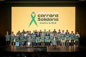 Presentación de la V carrera contra la ELA de Eurocaja Rural. Foto: ENCLM/Rebeca Arango