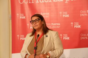 La presidenta de la Comisión Ejecutiva Provincial del PSOE de Toledo, Tita García