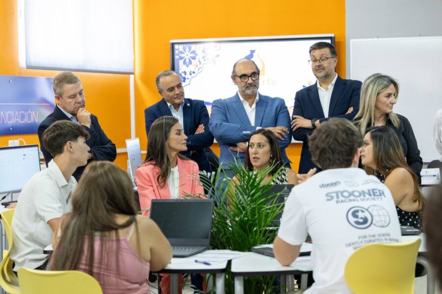La reina Letizia abre en Talavera el curso nacional en Formación Profesional, que suma 1,2 millones de alumnos