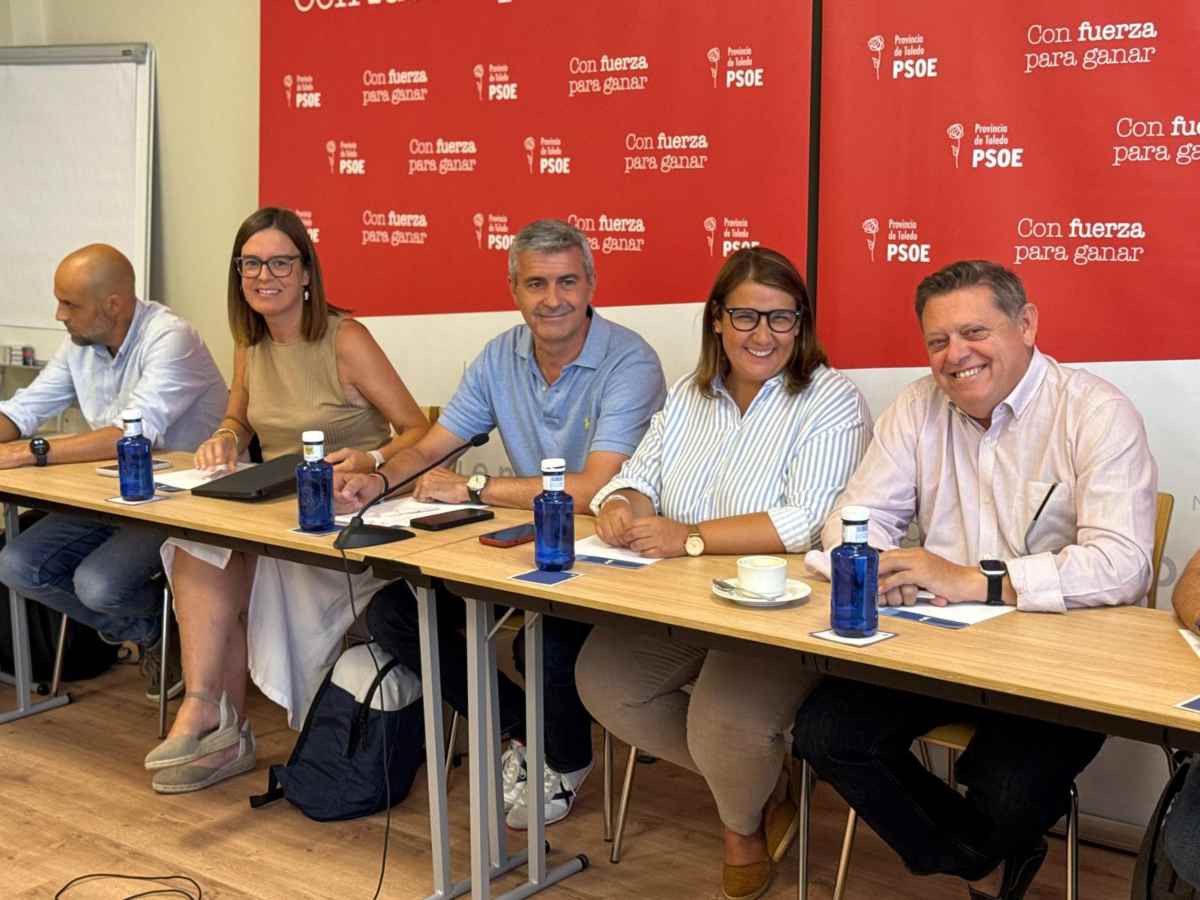 Ejecutiva provincial del PSOE de Toledo.