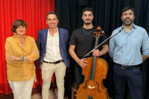 El violonchelista iraní Amirreza Sadeghi recibe la Beca de Excelencia Musical de la Orquesta Camerata de Castilla-La Mancha