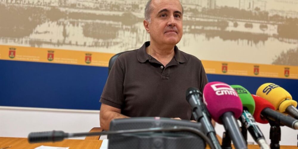 El portavoz del Ayuntamiento de Talavera de la Reina, Jesús García-Barroso.