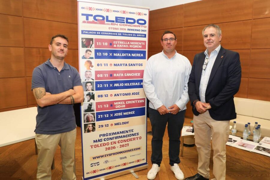 Toledo | De Estrella Morente a Melody: el Palacio de Congresos acogerá 15 conciertos hasta la primavera de 2027