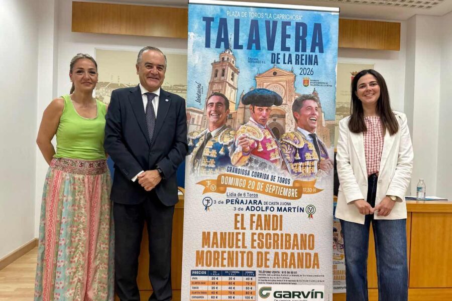 El Fandi, Manuel Escribano y Morenito de Aranda torearán en las ferias de septiembre de Talavera